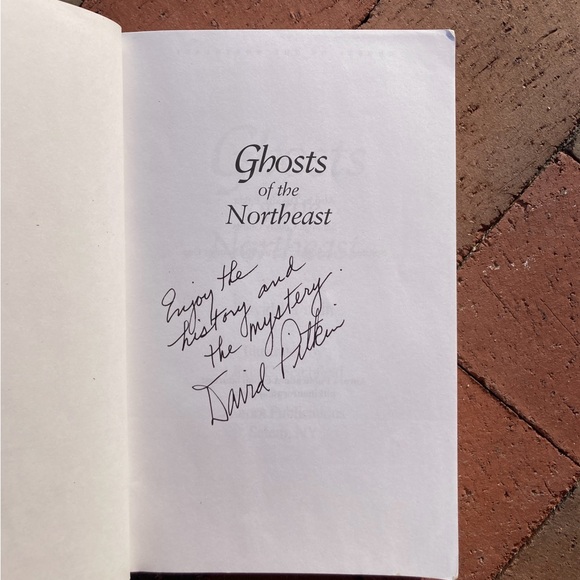 Signed Ghosts of the Northeast David J Pitkin Spirits New York Spooky - Picture 8 of 10
